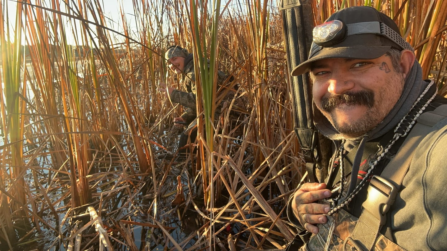 Customer photo review of AquaWade Duck Waterfowl Hunting Breathable Chest Waders