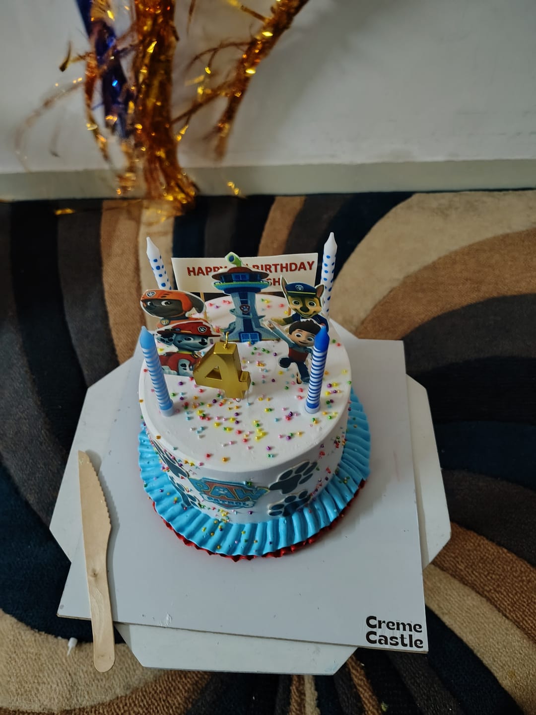 Customer photo review of Paw Patrol Team Cake