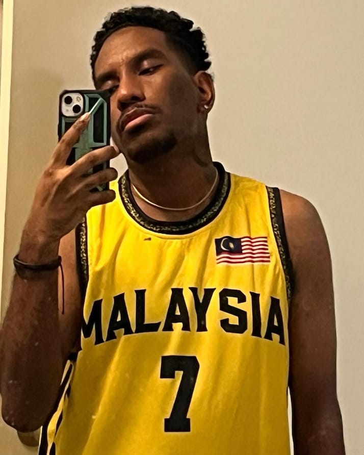 Customer photo review of Malaysia Custom Basketball Jersey