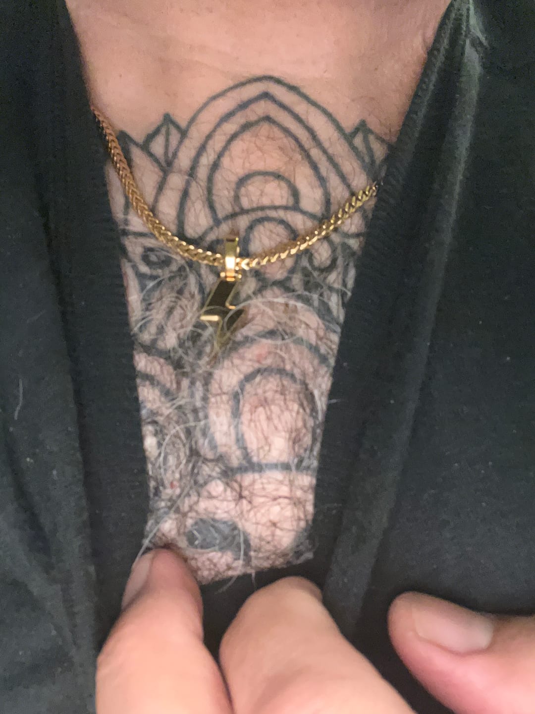 Customer photo review of Franco Chain (Gold)