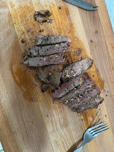 Customer photo review of USDA Prime Ribeye Steak