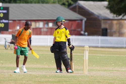 Customer photo review of K100 Wicket Keeping Pads