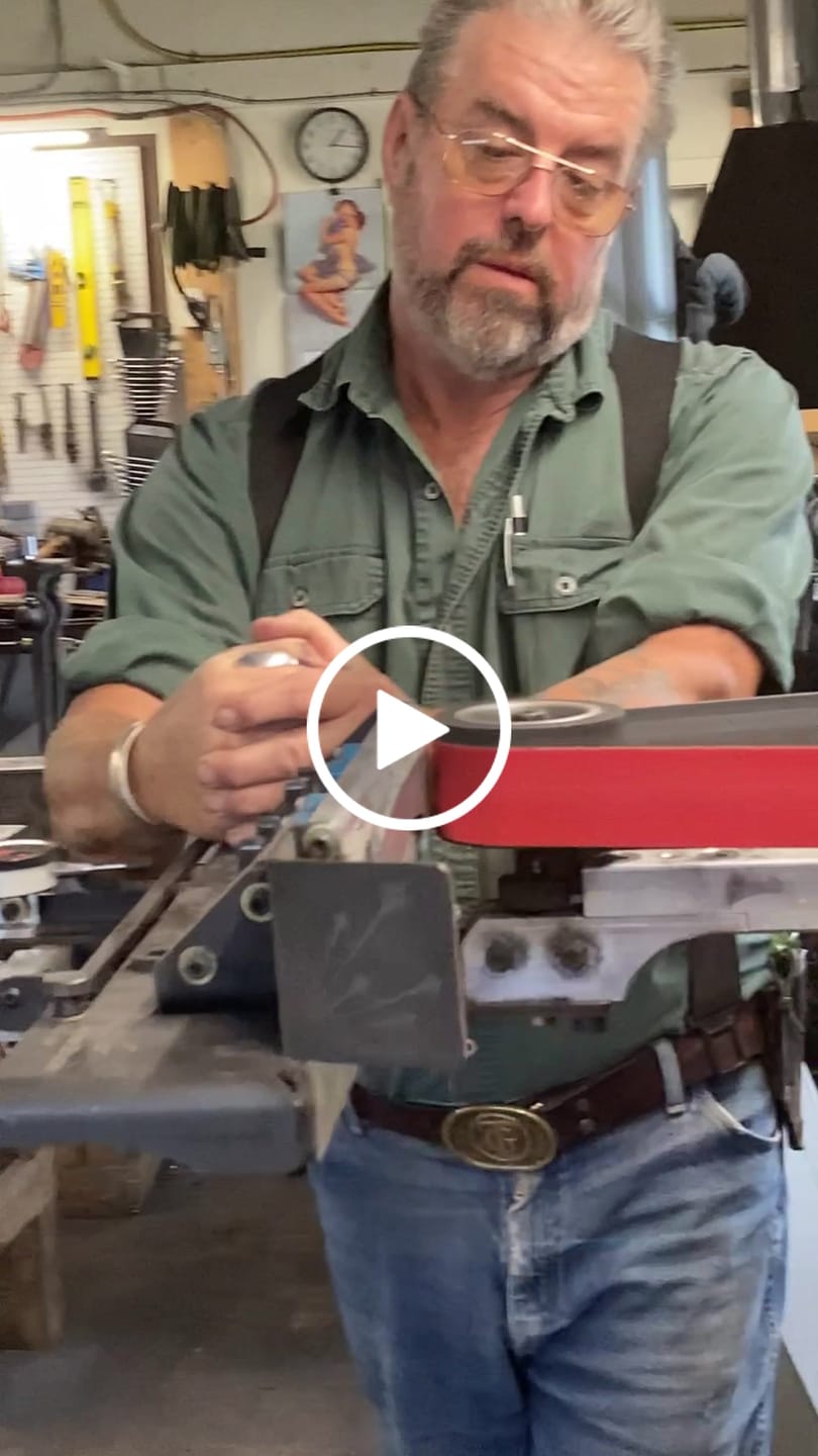 Customer video review of 2" x 72" Sanding Belts for Stock Removal 20 PACK (BULK DISCOUNT)