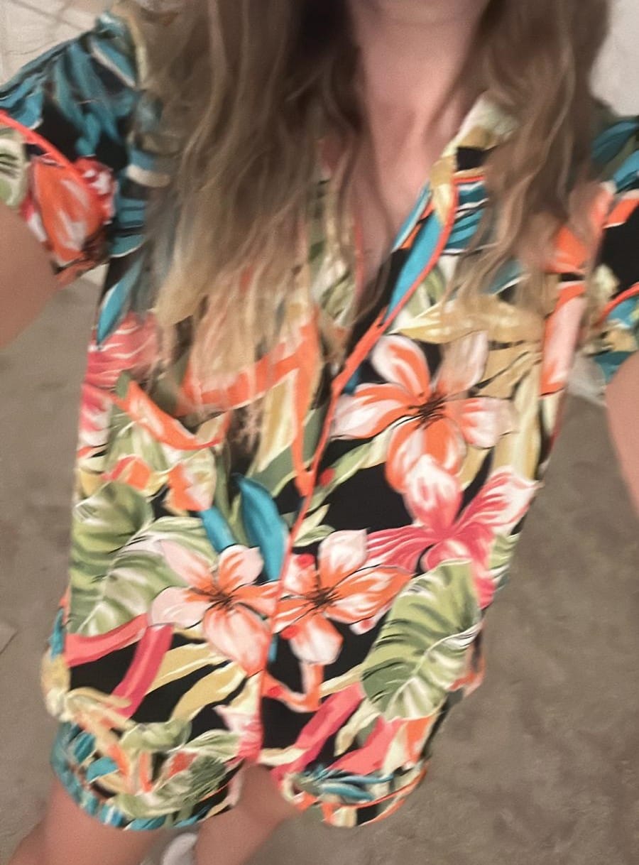 Customer photo review of *Pijama Mujer Akina
