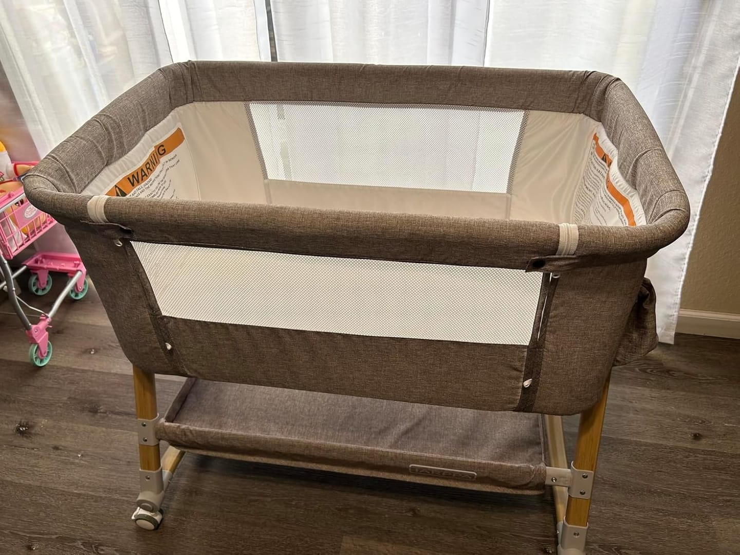 Customer photo review of HARPPA Cuddly | 3-in-1 Baby Bassinet Bedside Sleeper