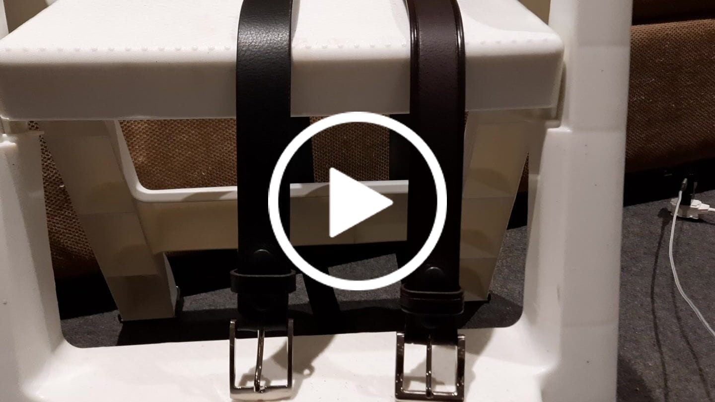 Customer video review of The Crest Belt - Slim Black 35mm 100% Full-Grain Leather Belt