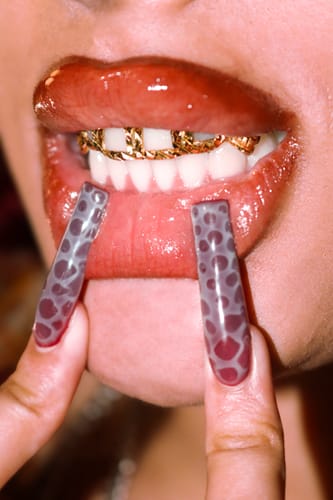Customer photo review of CIPHER (GOLD PLATED GRILLZ)