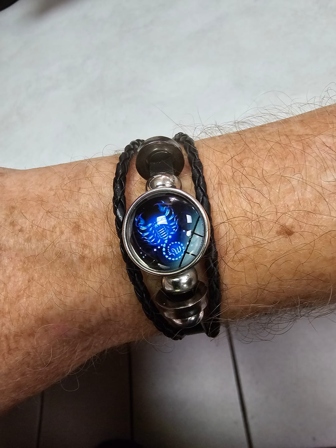 Customer photo review of Zodiac Signs Spirit Bracelet