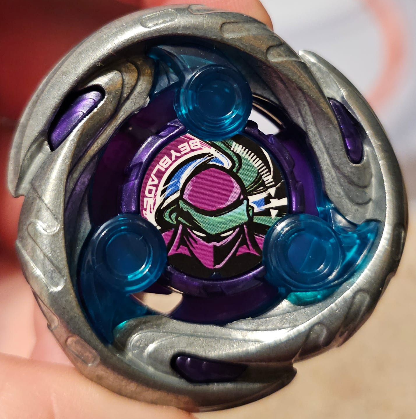 Customer photo review of Full-Set Takara Tomy Beyblade X UX-05 Random Booster Shinobi Shadow