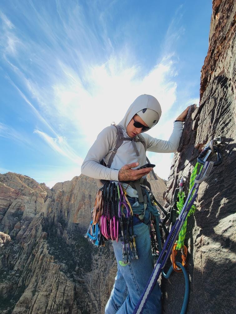 Customer photo review of "Tech-Tether" Multipitch Phone Leash