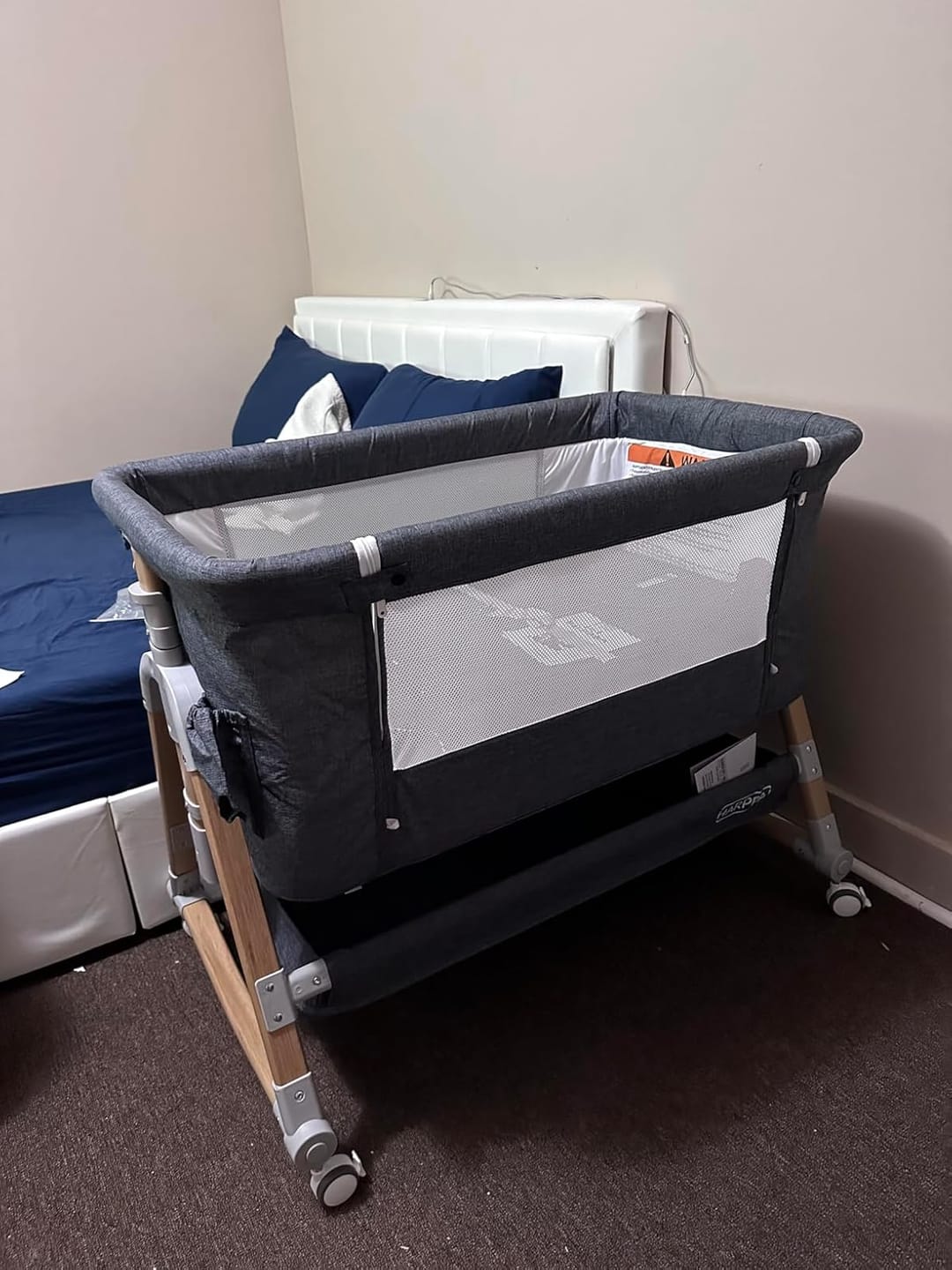Customer photo review of HARPPA Cuddly | 3-in-1 Baby Bassinet Bedside Sleeper