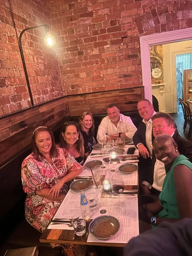 Customer photo review of Leah Floral Shirt dress in Multi Print-