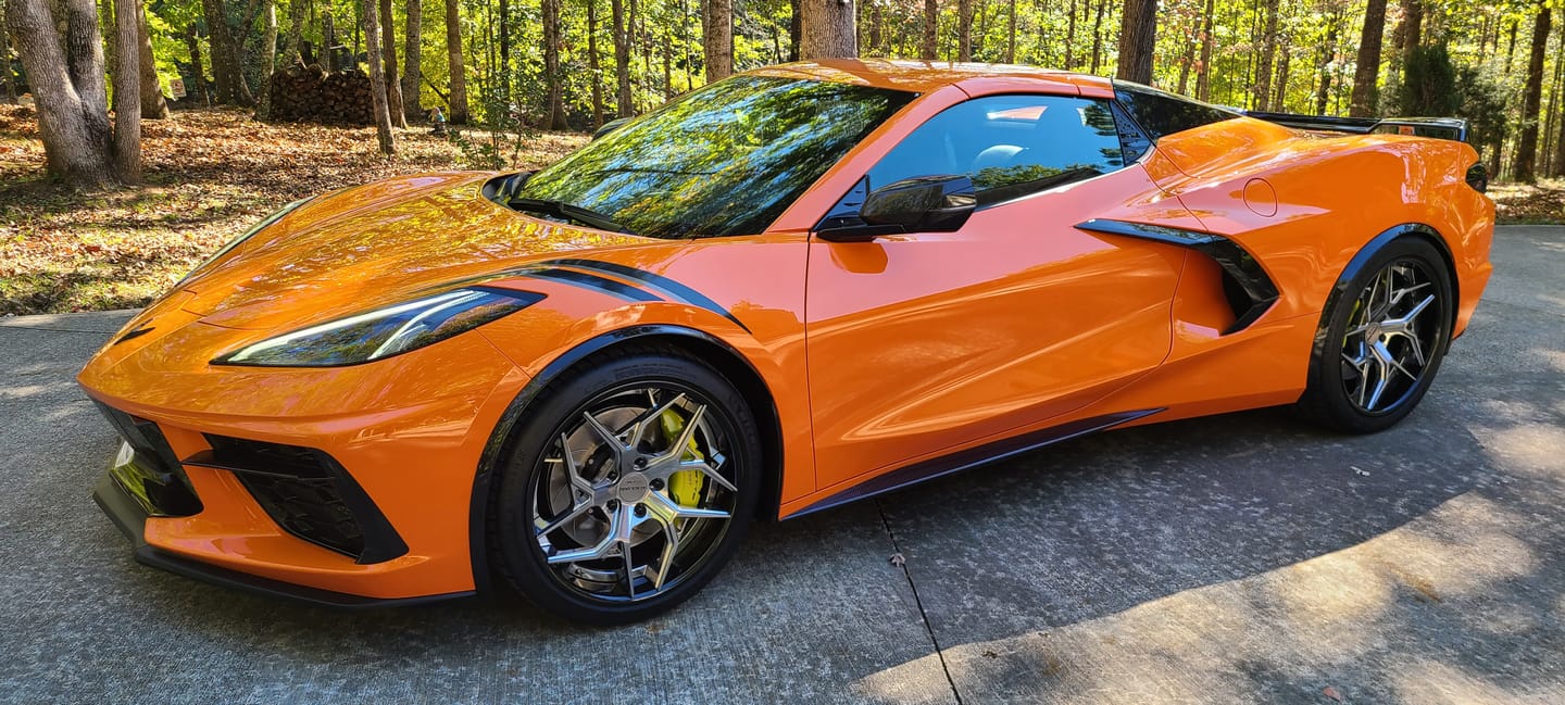 Customer photo review of Chevrolet Corvette C8 Side Wheel Fender