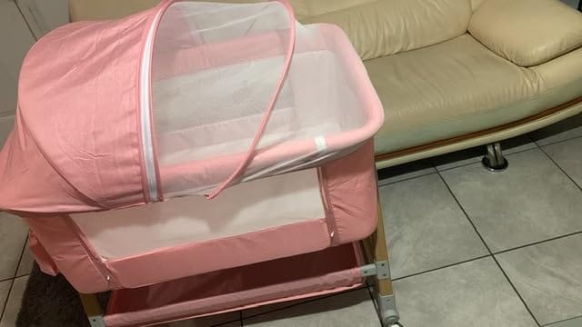 Customer photo review of HARPPA Cuddly | 3-in-1 Baby Bassinet Bedside Sleeper