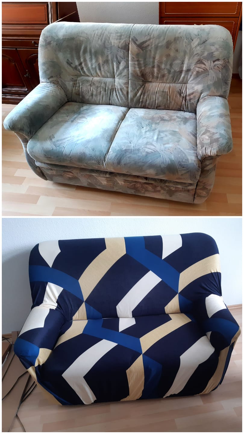 Customer photo review of Nicor - Sofabezüge für klassische und Ecksofas - Das Haus der Überzüge