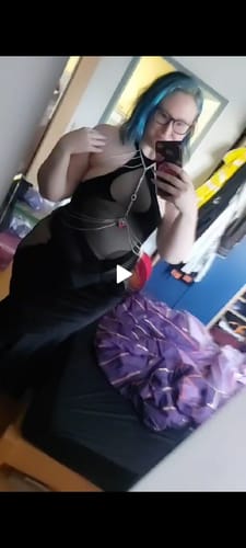 Customer photo review of Halloween Spider-hearted witch Dress KO06（4-Piece Set）