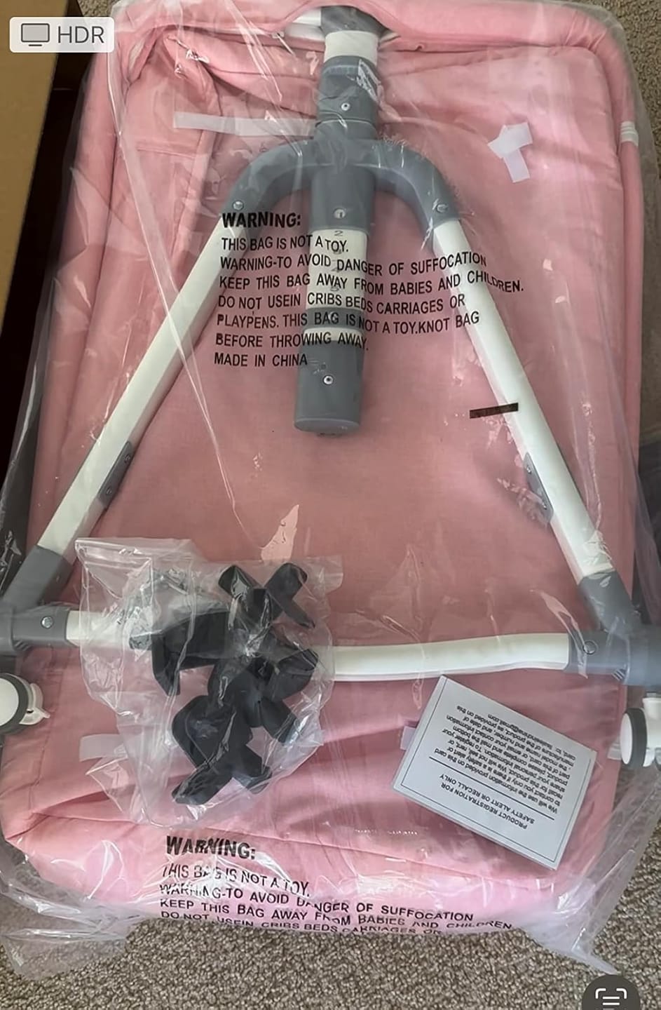 Customer photo review of HARPPA Cuddly | 3-in-1 Baby Bassinet Bedside Sleeper