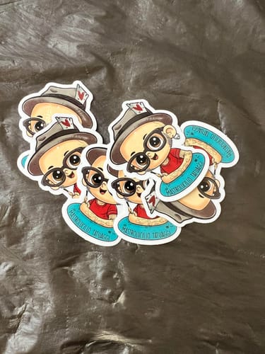 Customer photo review of Sticker Vinile Classico