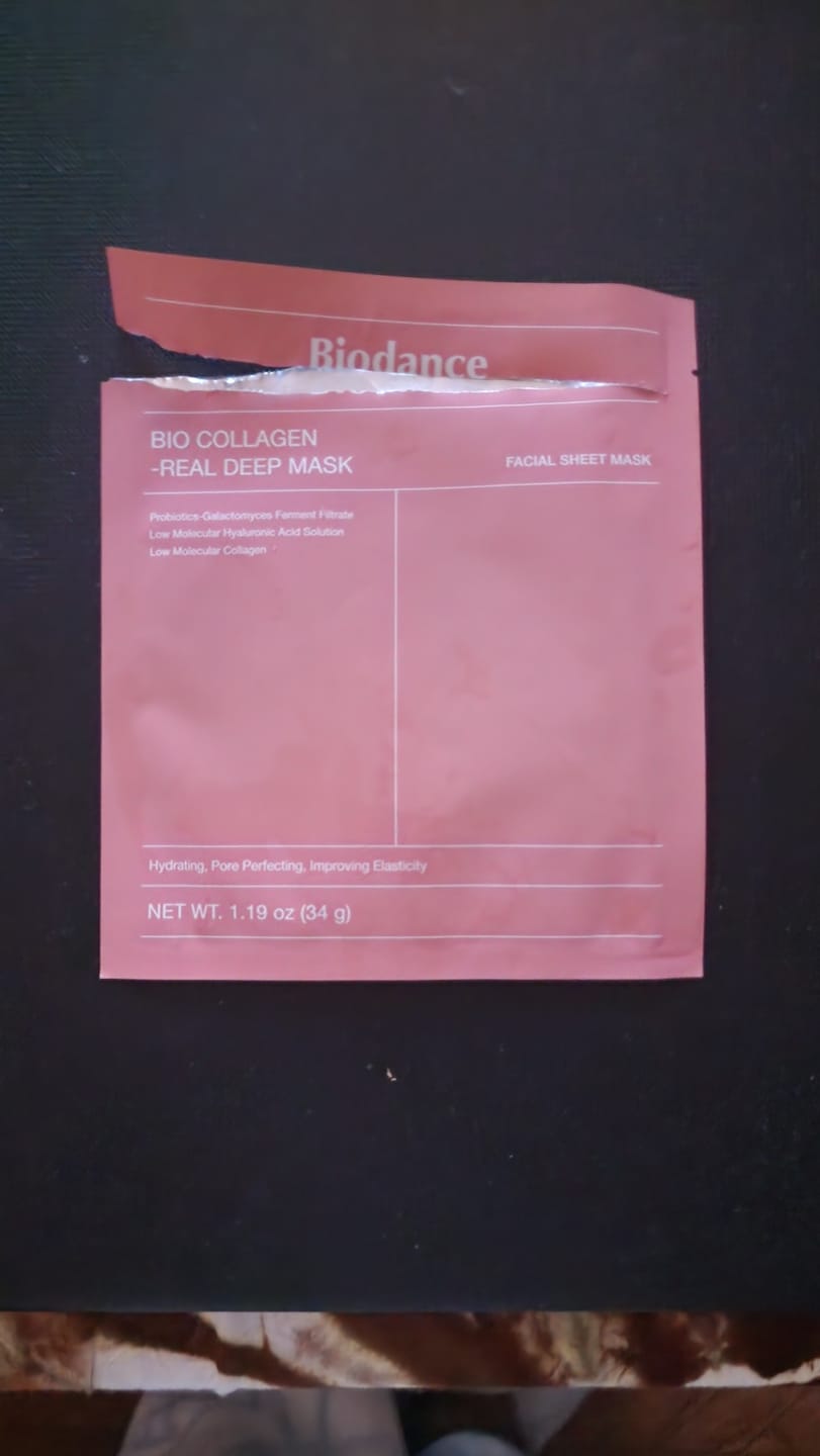 Customer photo review of Biodance - Masque au Bio-Collagène
