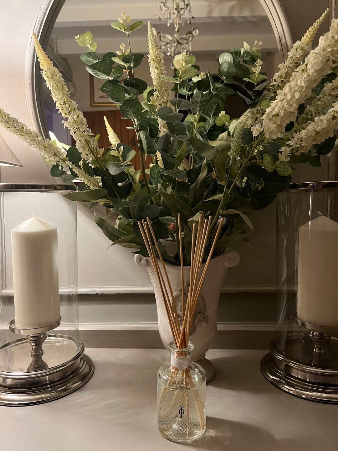 Customer photo review of Green Fig 200ml Room Diffuser Refill