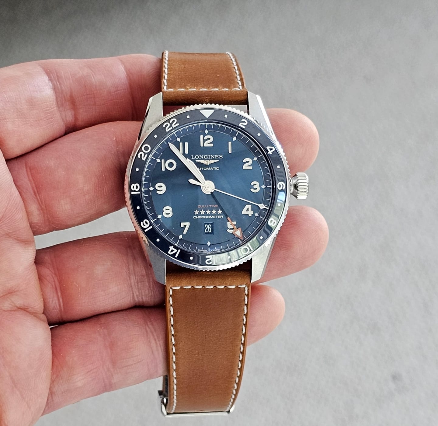 Customer photo review of Amaretto Shell Cordovan