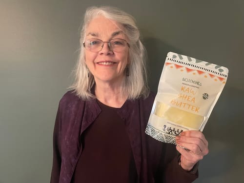 Customer photo review of Premium + Authentic Raw Shea Butter