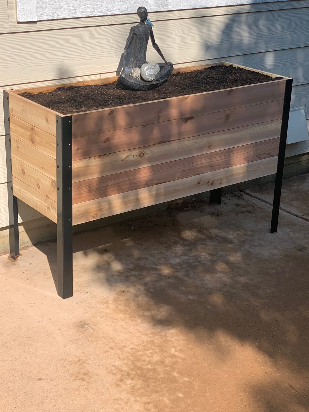 Customer photo review of Raised Garden Bed - 46cm x 122cm x 76cm