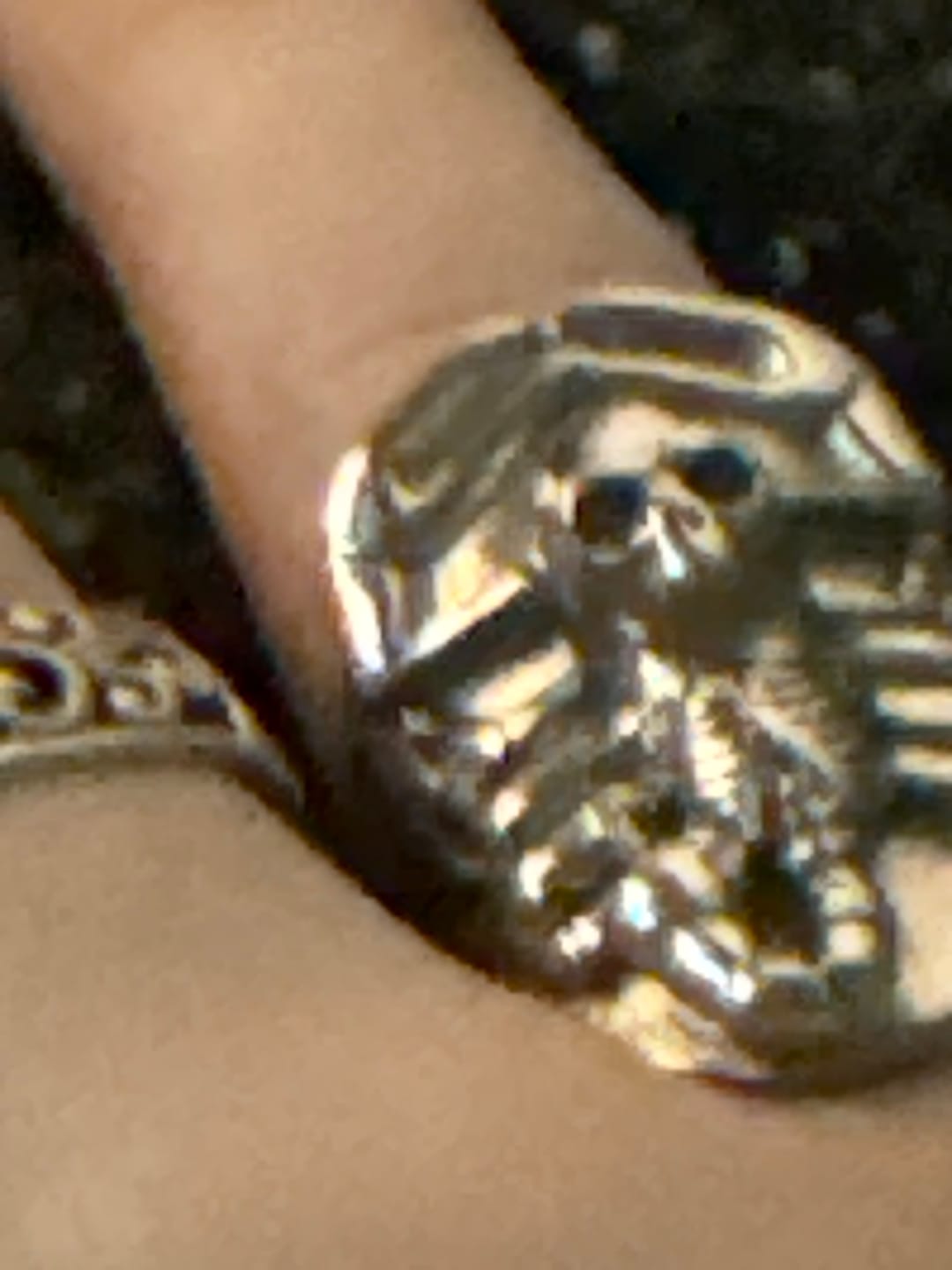 Customer photo review of RISING SCORPIO RING