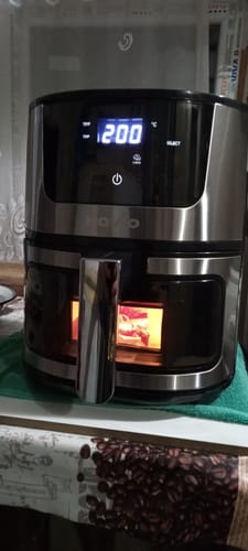Customer photo review of Air Fryer Novio Grill & Fry