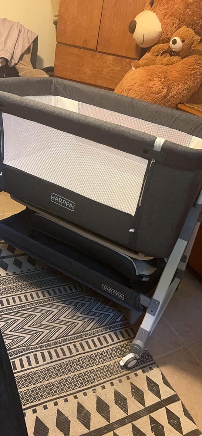 Customer photo review of HARPPA Cuddly | 3-in-1 Baby Bassinet Bedside Sleeper