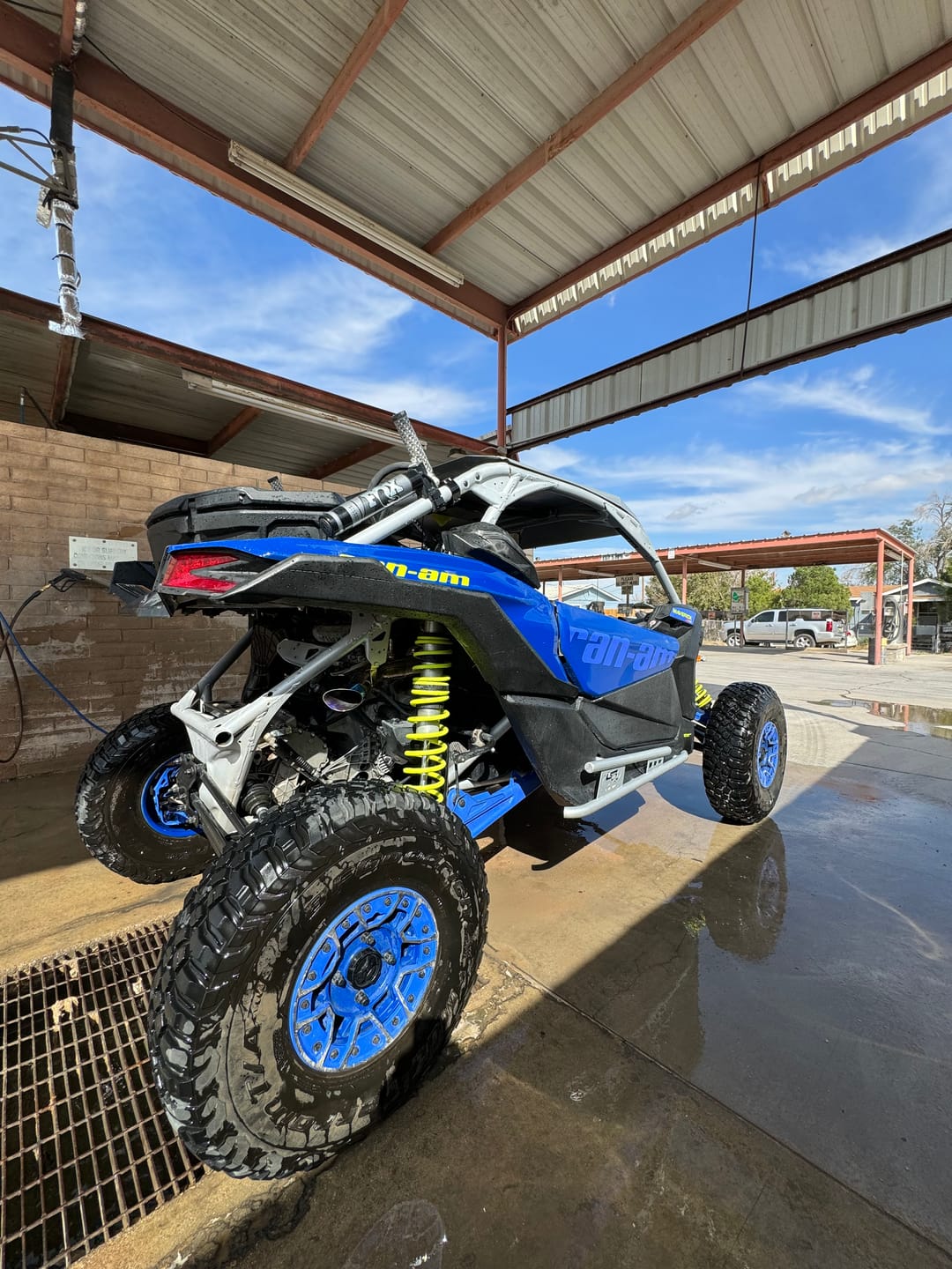 Customer photo review of Can Am X3 Turbo Back 3" Full Race / Drag Pipe