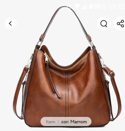 Customer photo review of Hobo Leather Anti-Theft Handbag (special free gift)