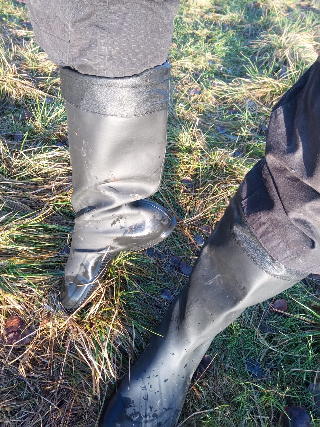 Customer photo review of Vaistoa Katve 2 | Rubber Barefoot Rain Boots