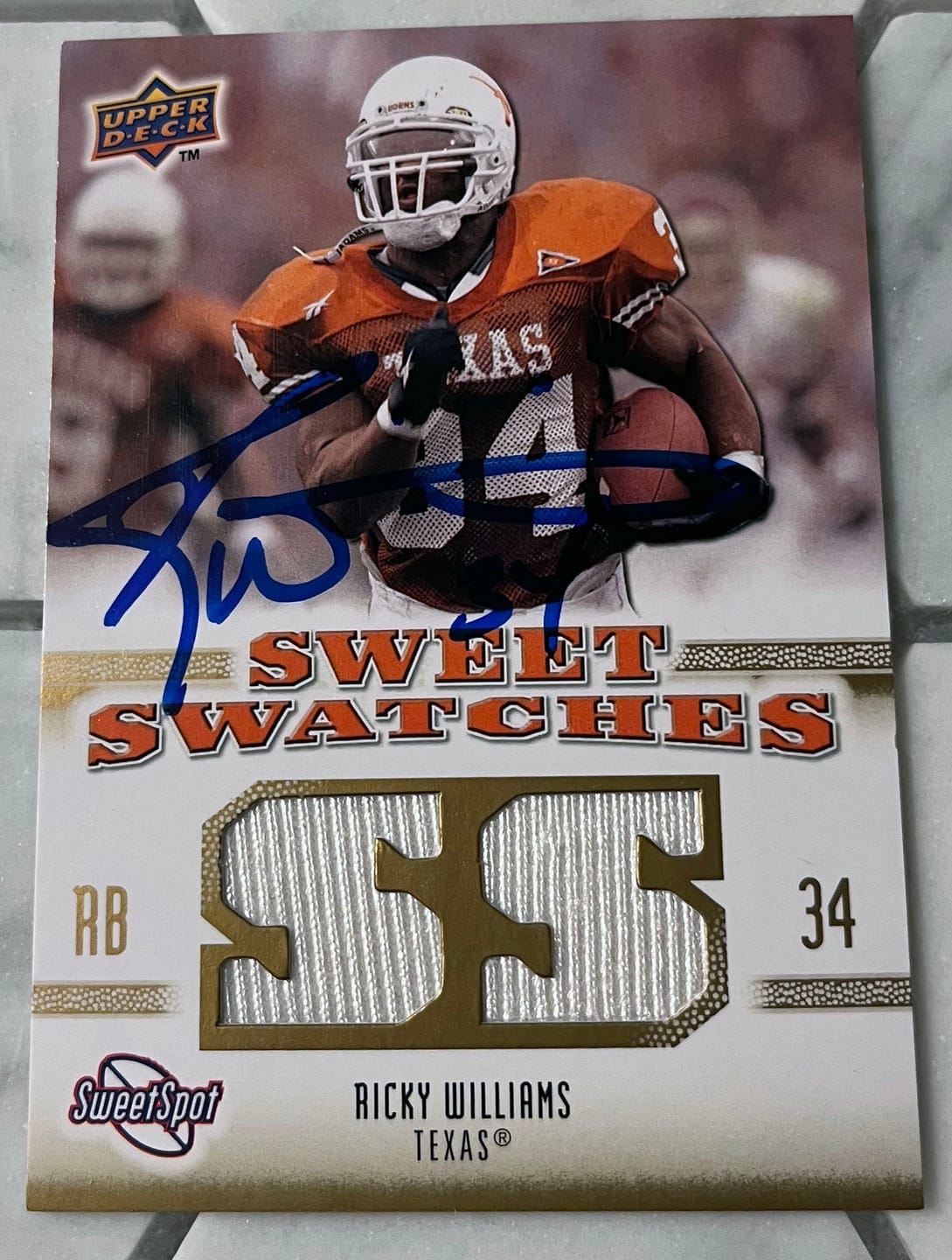 Customer photo review of Ricky Williams Autograph Signing
