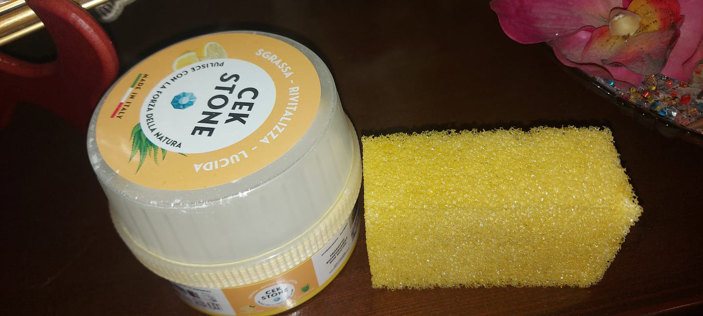 Customer photo review of CEK STONE Pasta Protettiva, Prodotto pulizia casa tutto in uno