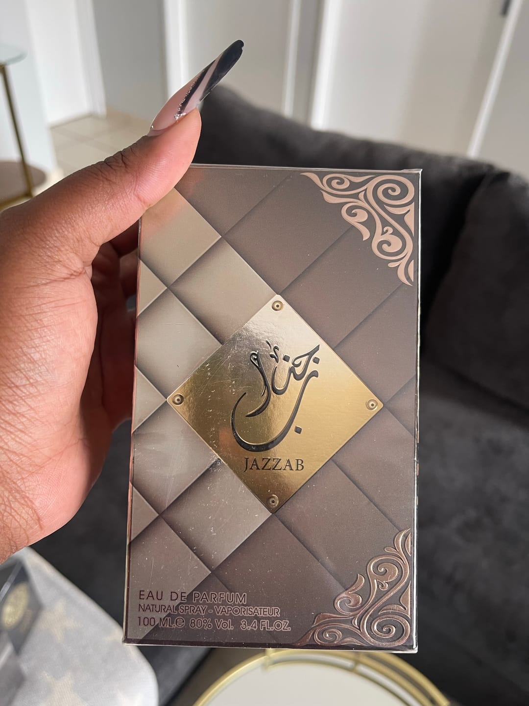 Customer photo review of Jazzab Gold edp 100 ml
