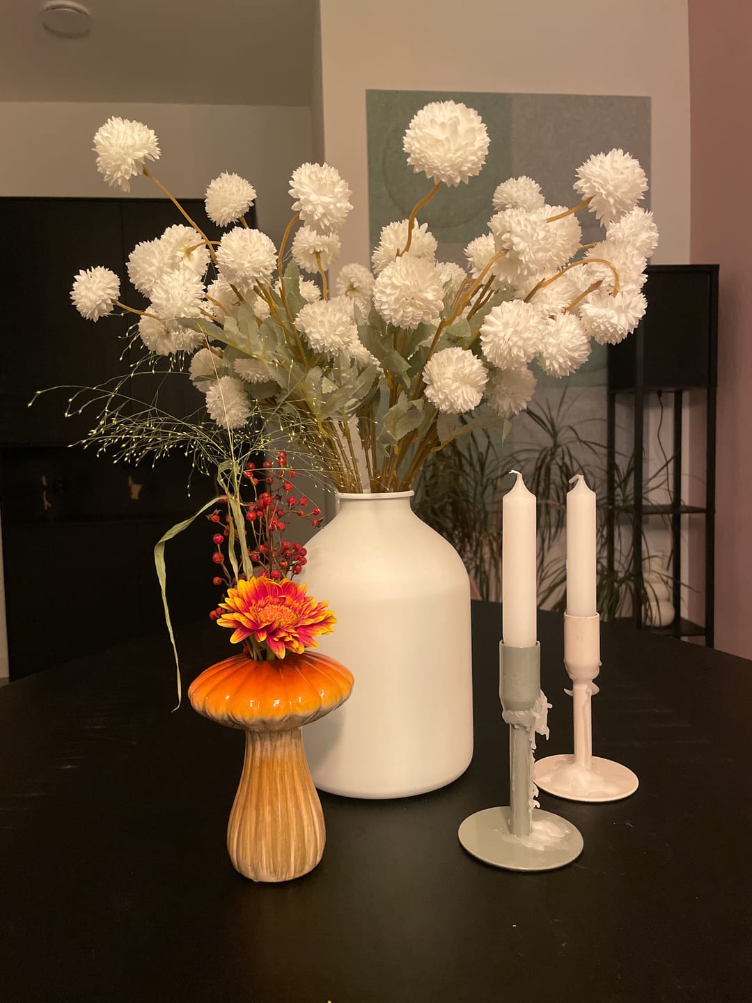 Customer photo review of Zijden Kiku Bloemen - Wit