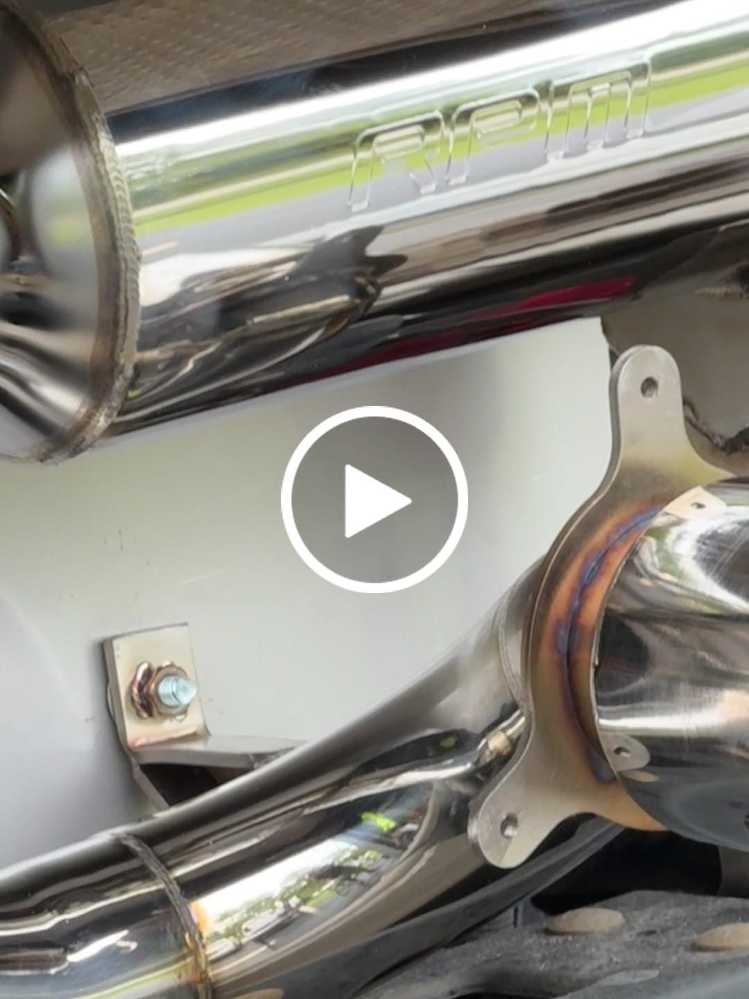 Customer video review of RPM SxS X3 Slip On Exhaust Sport Muffler Can Am Maverick X3 Turbo R & RR 2017-2025