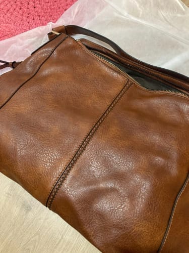 Customer photo review of Hobo Leather Anti-Theft Handbag (free gift)