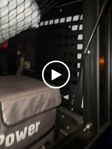 Customer video review of Molle Panel