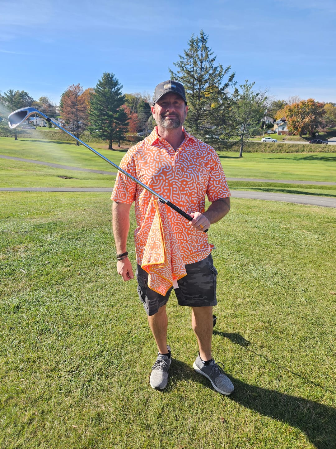Customer photo review of Wrong Fairway Men's Polo