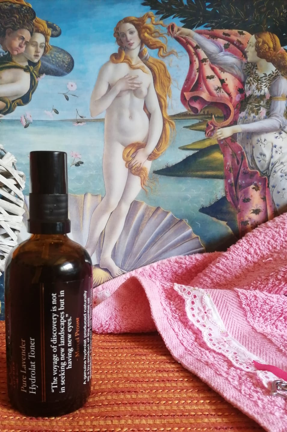 Customer photo review of X PURE LAVENDER HYDROLAT TONER