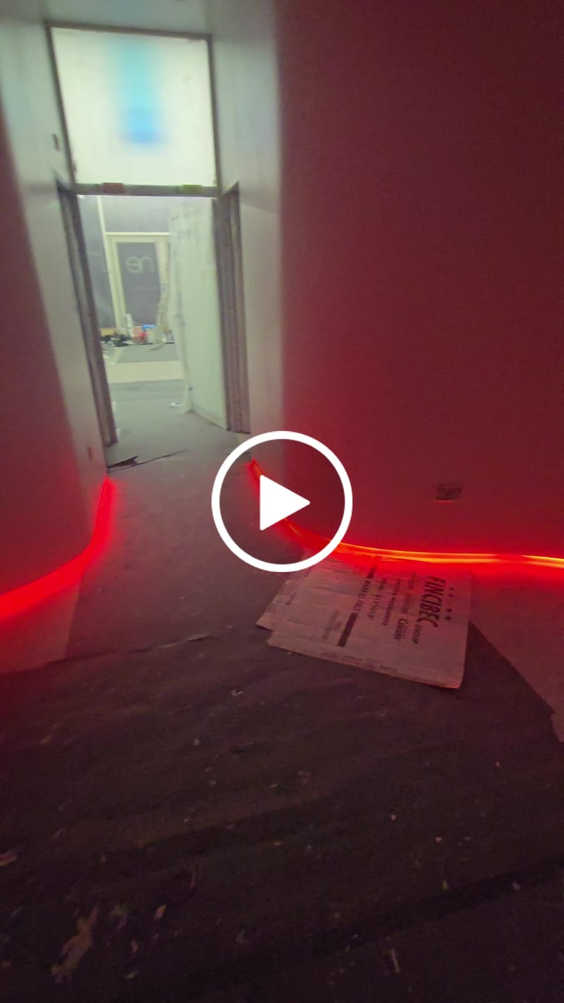 Customer video review of 5 Metre reel New Spot Free / Seamless Light LED COB Strip  IP44 10W 4000K Cool White