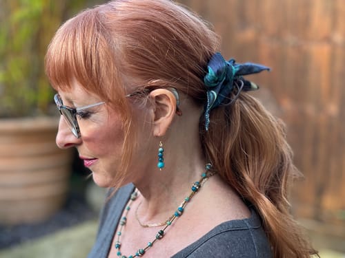 Customer photo review of Stranded Super Easy Clip-in Mum Bun #30 Primrose