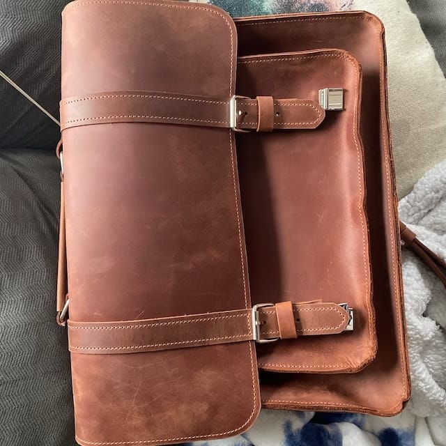 Customer photo review of Briefcase Bag
