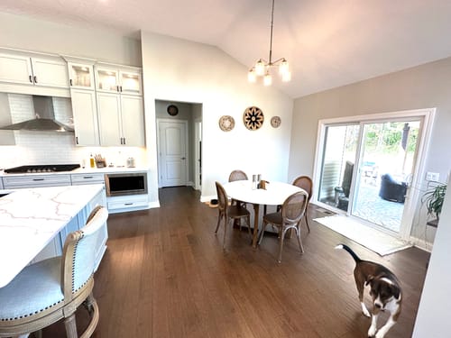 Customer photo review of Adelaide Dining Table – 55”