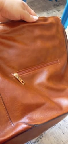 Customer photo review of Hobo Leather Anti-Theft Handbag (free gift)