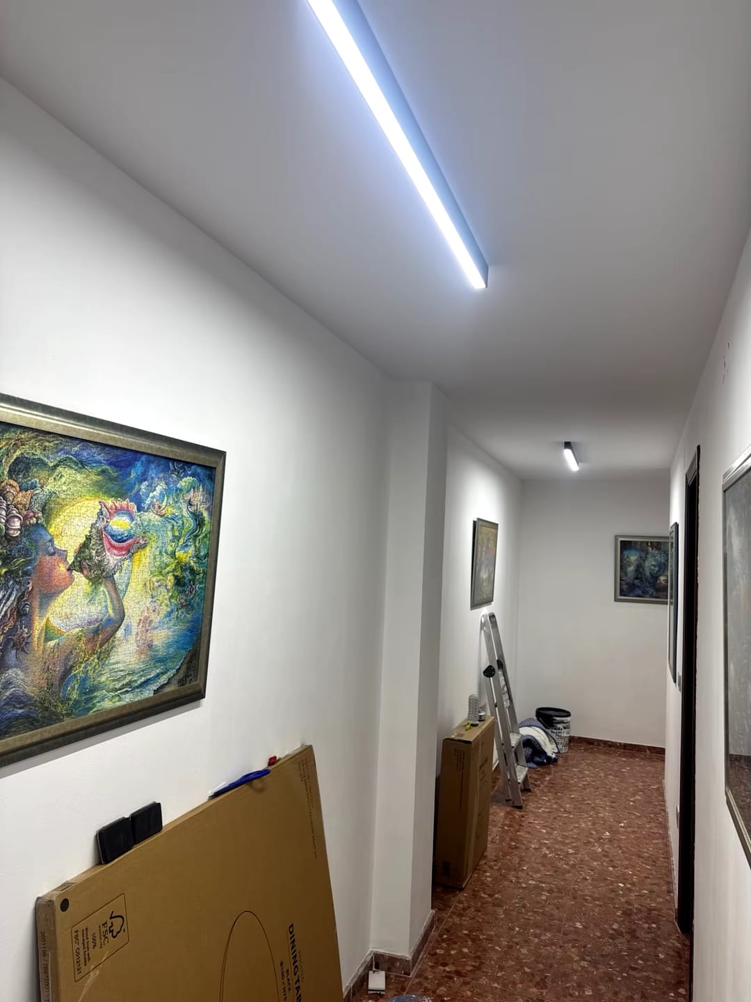 Customer photo review of WOMO Dimmable Long Linear Ceiling Light-WM1003