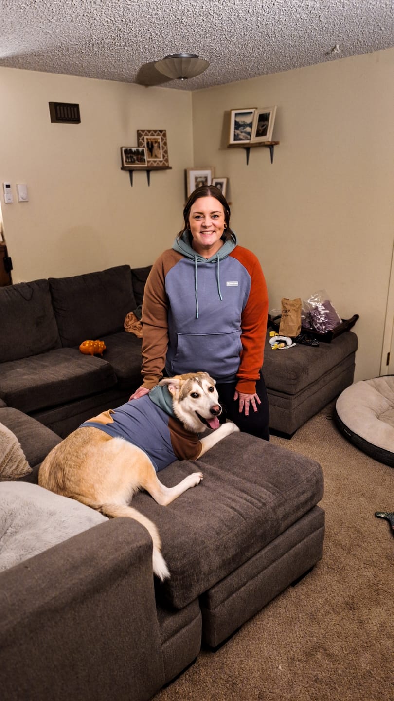 Customer photo review of Alpine Human Hoodie