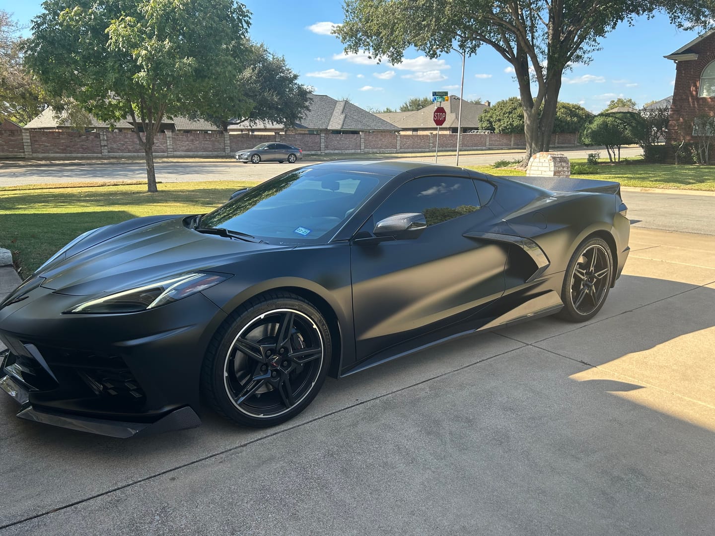 Customer photo review of Chevrolet Corvette C8 5VM Side Skirts Rocker Panels